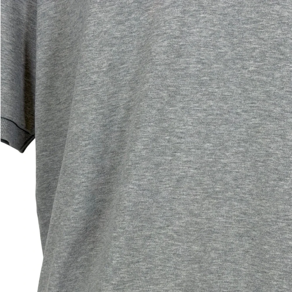 Polo Ralph Lauren Men's XL Heather Gray Cotton Interlock Short Sleeve Polo Shirt